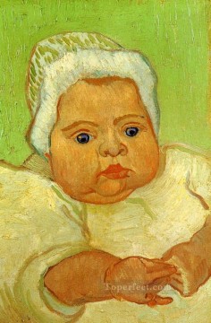 The Baby Marcelle Roulin Vincent van Gogh Oil Paintings